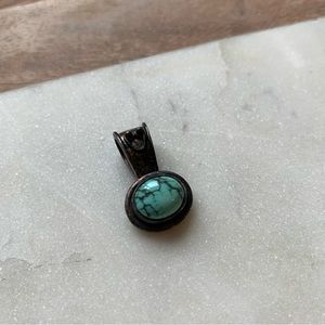 Silver Turquoise Pendant
